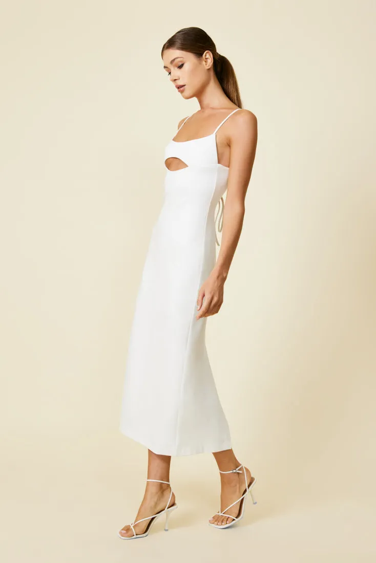 FLOR CUT OUT MIDI DRESS sold by Line & Dot product image thumbnail 5