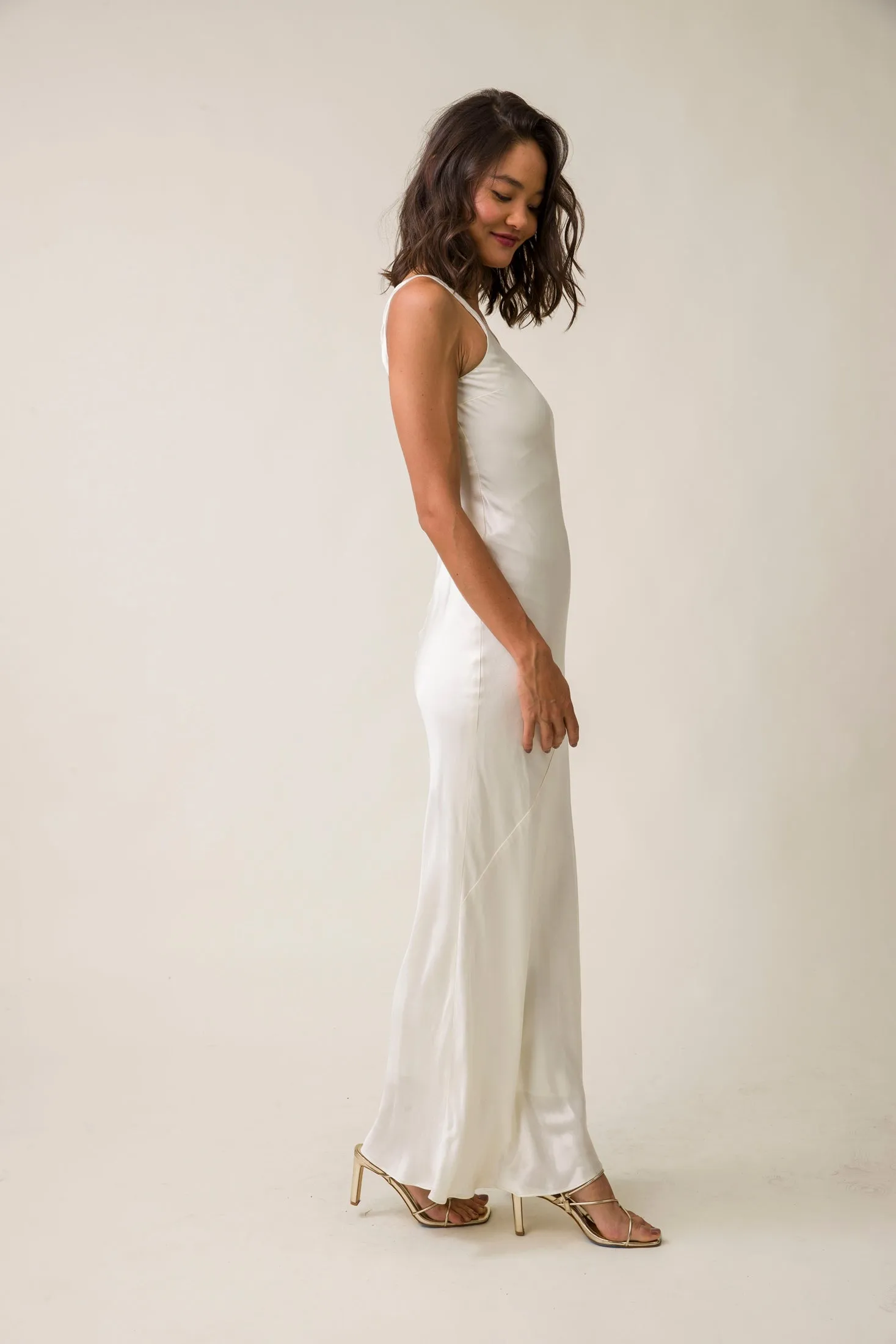 ADELYN DRESS IVORY sold by Line & Dot product image thumbnail 3