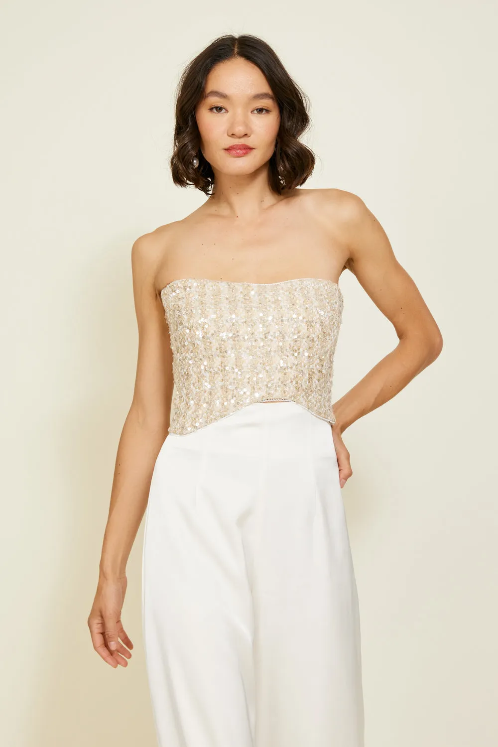 PEARL TOP sold by Line & Dot product image thumbnail 2