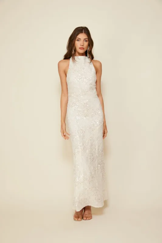 GLEAM MAXI DRESS sold by Line & Dot