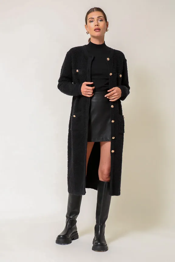 Ivy Cardigan (Black) sold by Line & Dot product image thumbnail 2