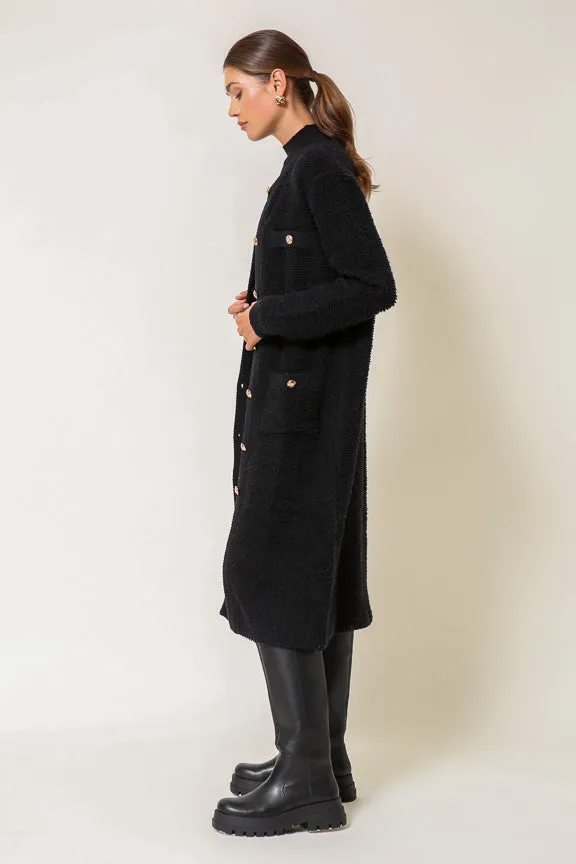 Ivy Cardigan (Black) sold by Line & Dot product image thumbnail 3