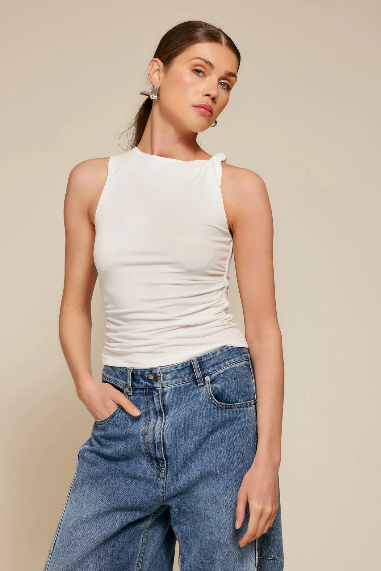 CASSEY TOP sold by Line & Dot