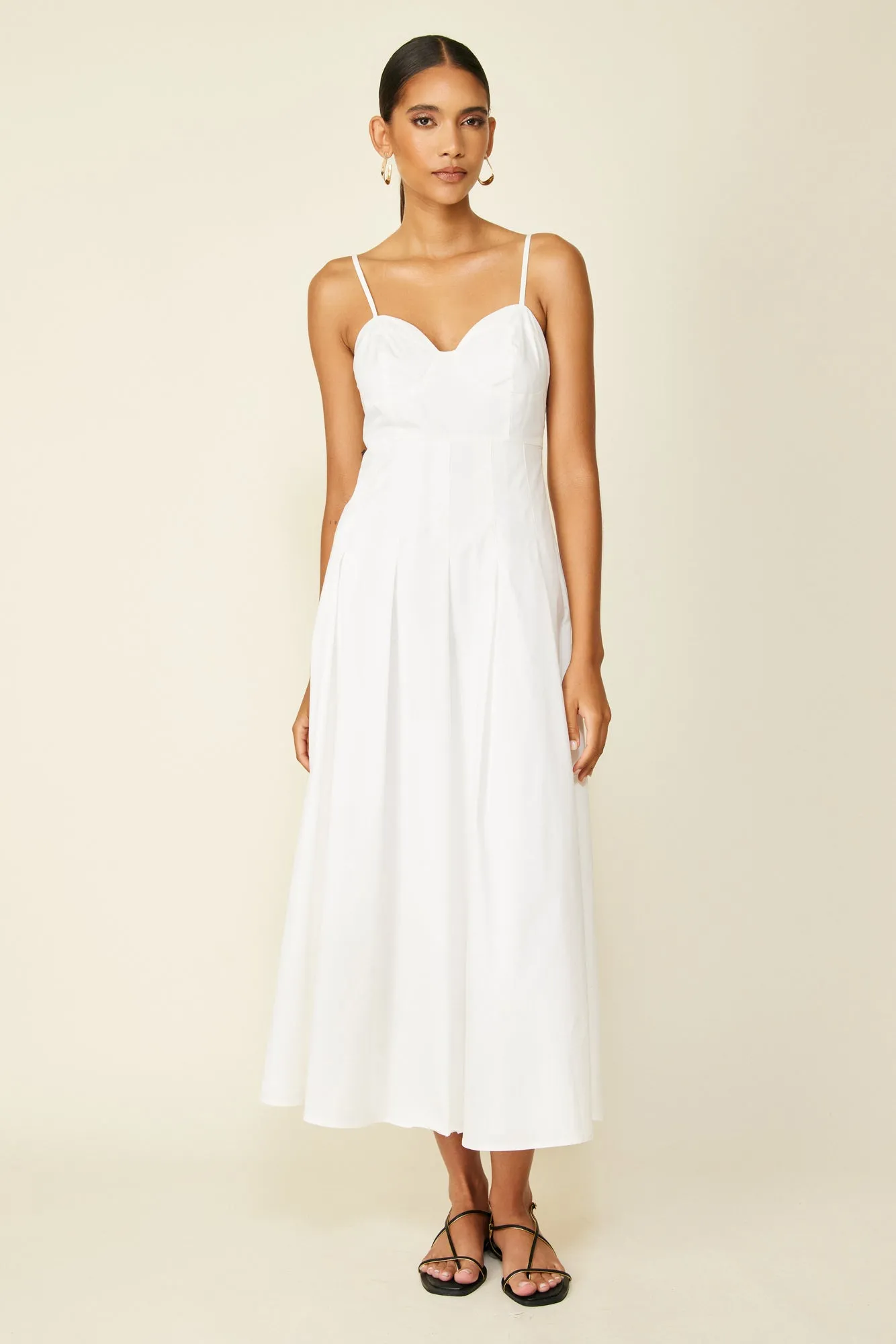 LACIE MIDI DRESS sold by Line & Dot