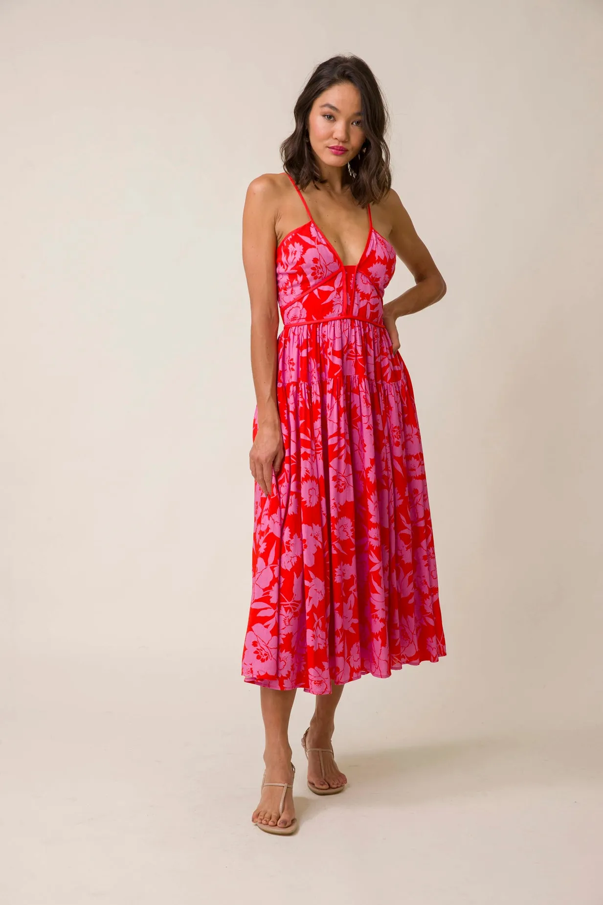 JENNIE MIDI DRESS sold by Line & Dot product image thumbnail 2