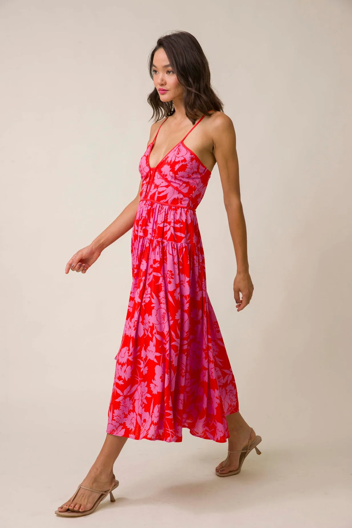 JENNIE MIDI DRESS sold by Line & Dot product image thumbnail 3