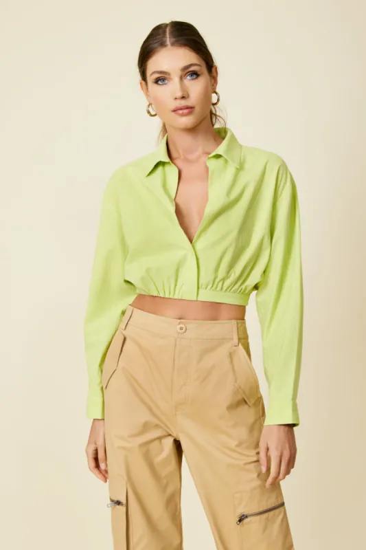 HOLLIS LONG SLEEVE TOP made by Line & Dot