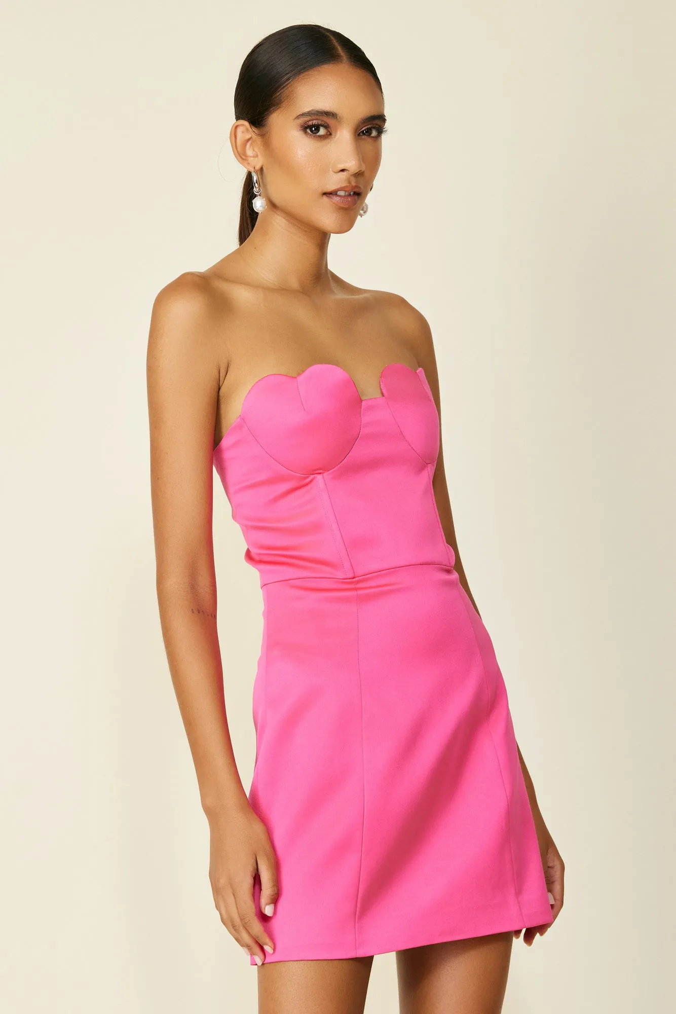 QUEENS OF HEARTS MINI DRESS sold by Line & Dot product image thumbnail 3