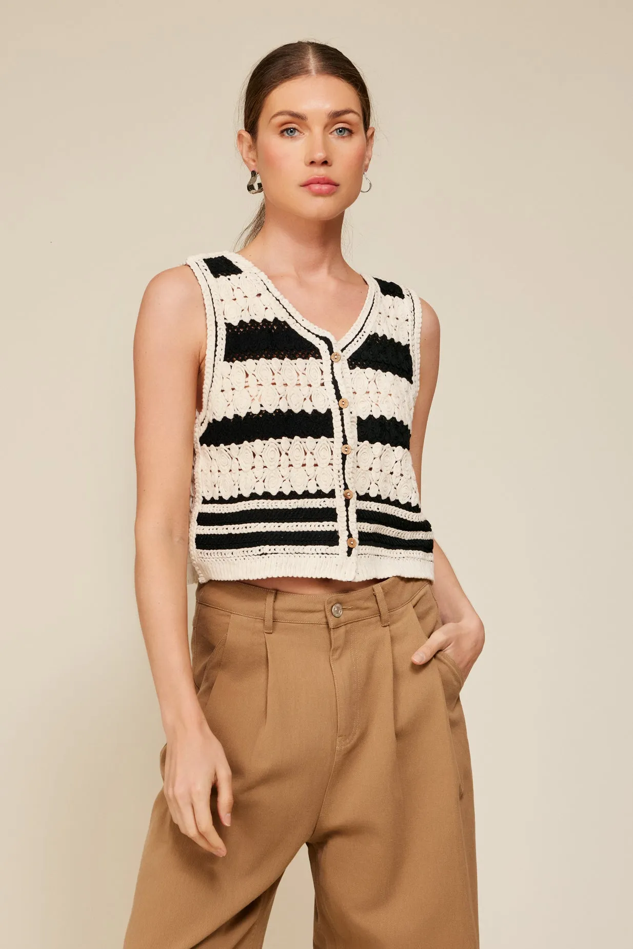 SIOBAN STRIPE TOP sold by Line & Dot product image thumbnail 3