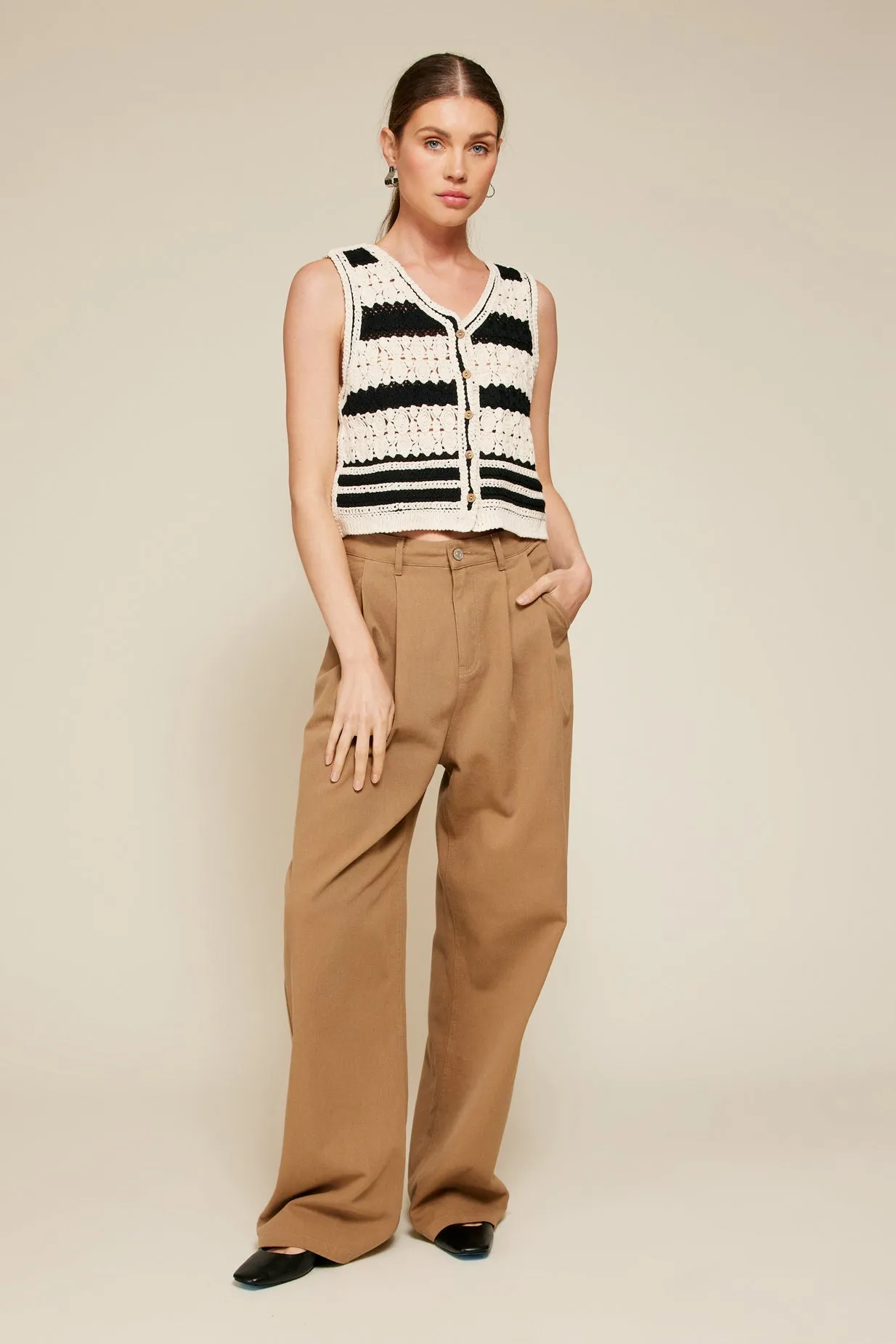 SIOBAN STRIPE TOP sold by Line & Dot product image thumbnail 2