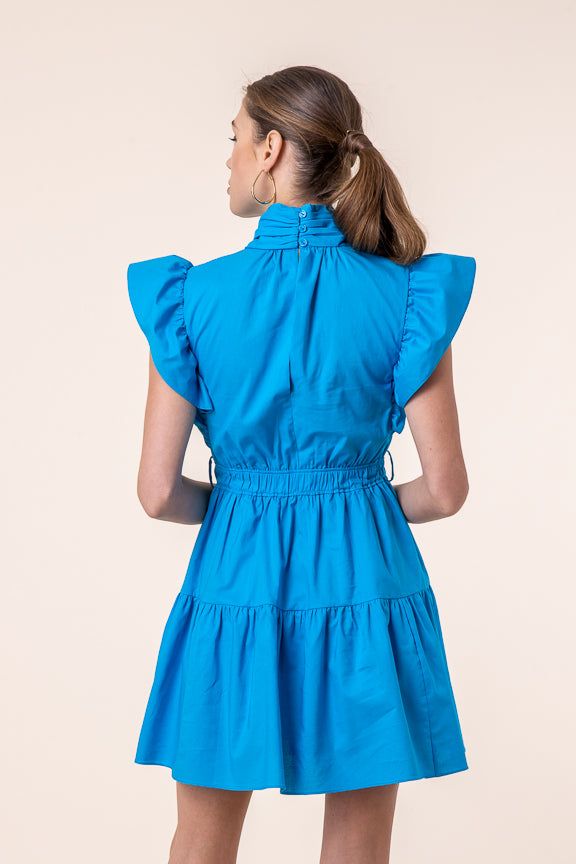 OCEAN MINI DRESS sold by Line & Dot product image thumbnail 4