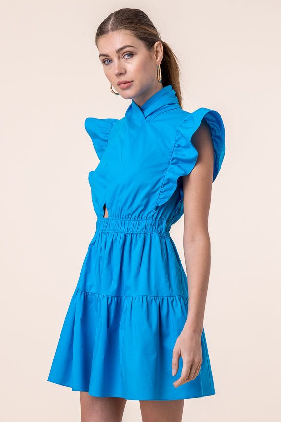 OCEAN MINI DRESS sold by Line & Dot product image thumbnail 2