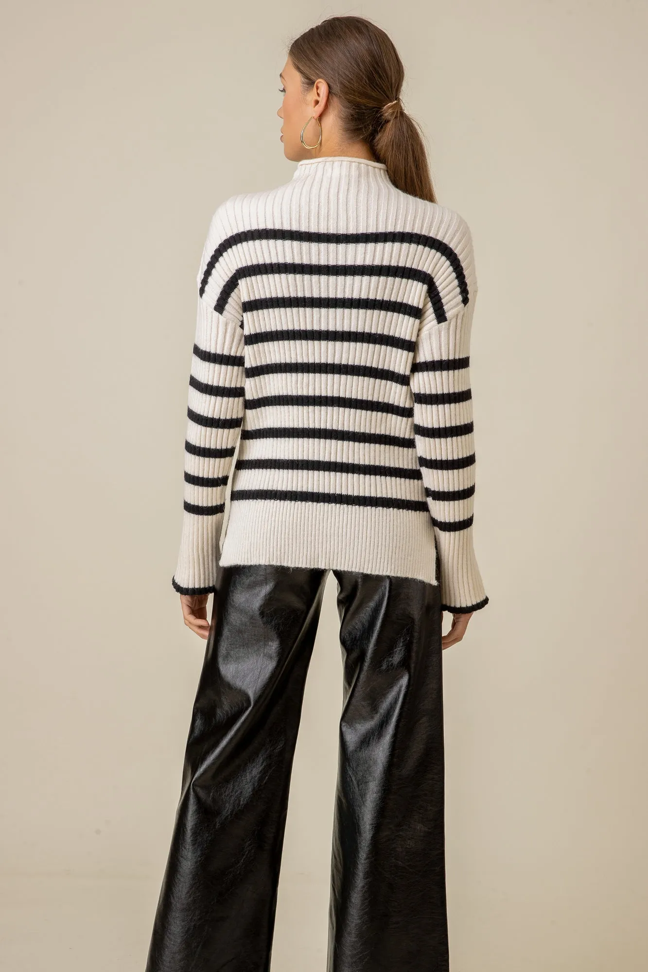 SUNDAY STRIPE SWEATER sold by Line & Dot product image thumbnail 4