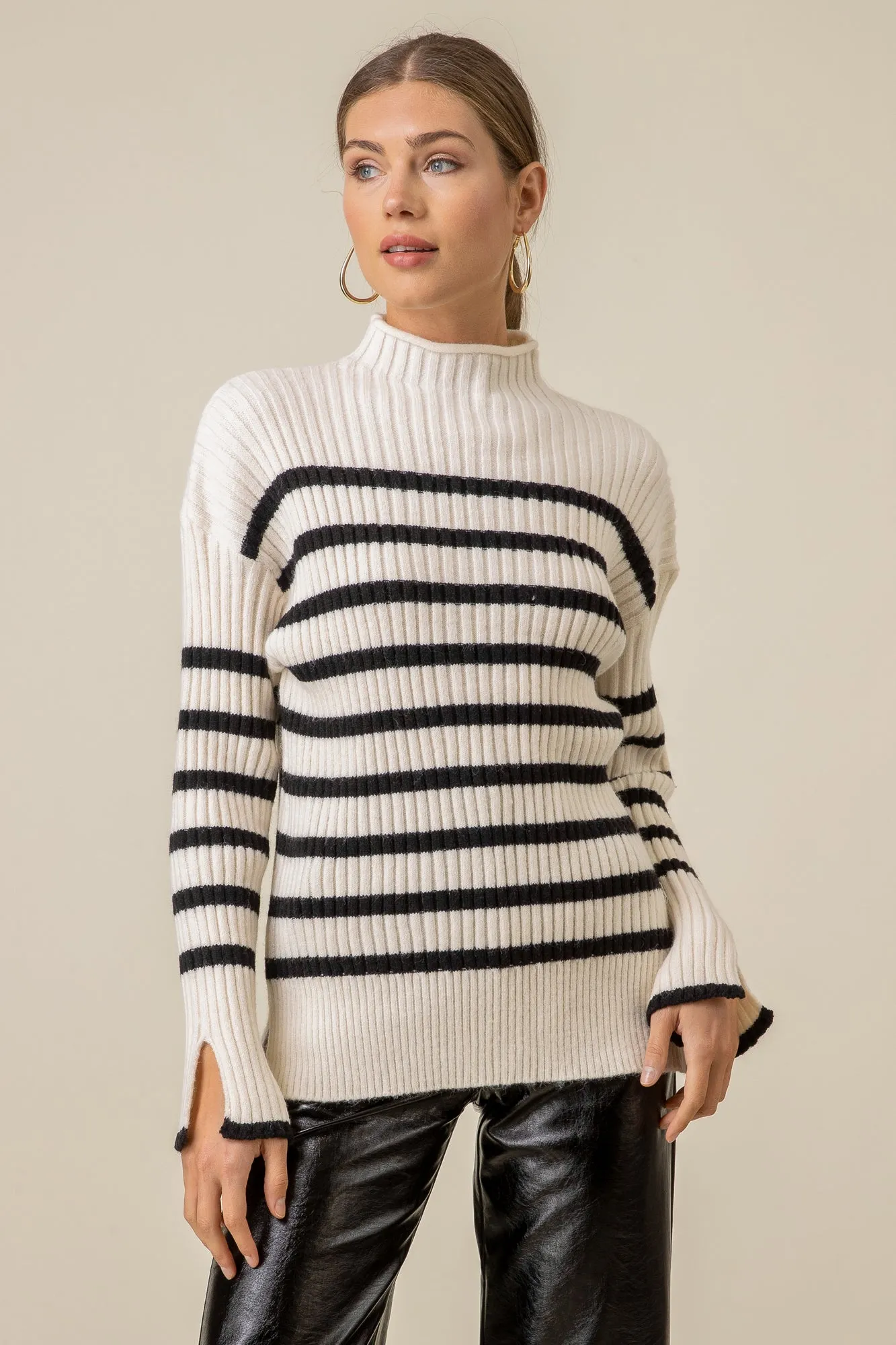SUNDAY STRIPE SWEATER sold by Line & Dot product image thumbnail 2