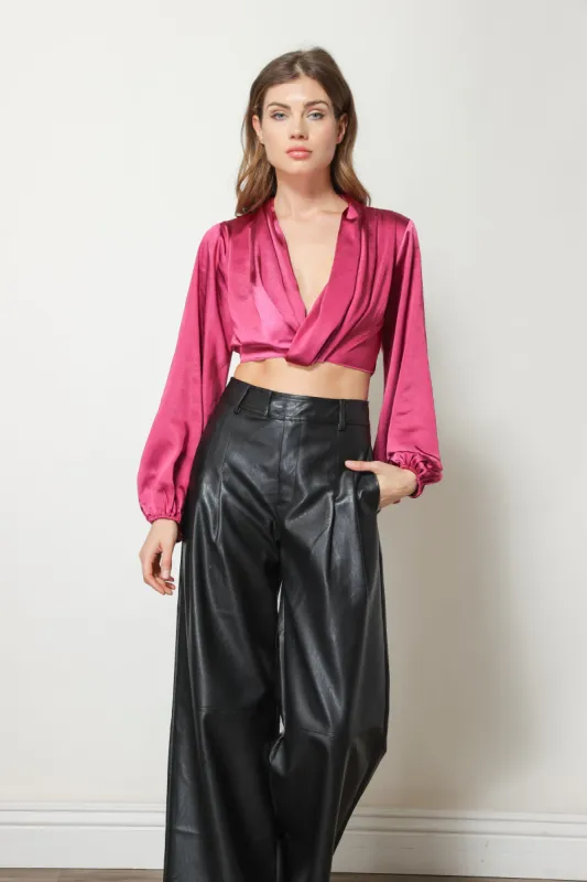 SIMONE LONG SLEEVE TOP sold by Line & Dot