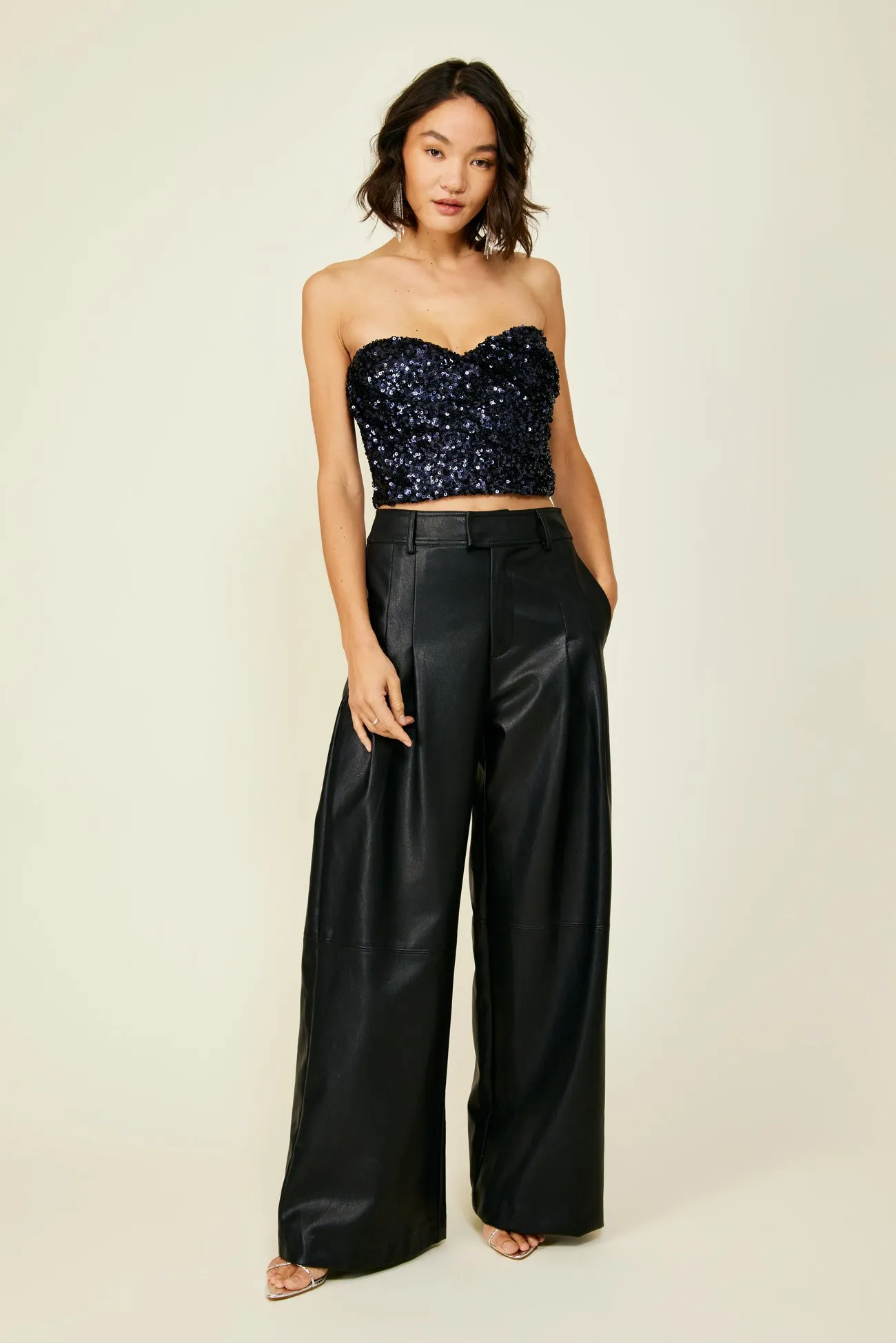 Midnight Top sold by Line & Dot