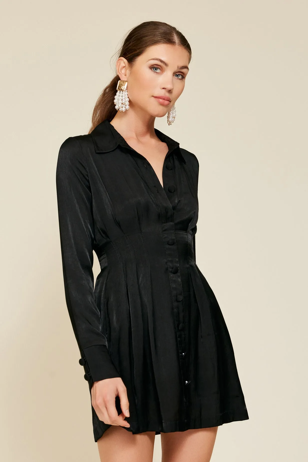 OXFORD MINI DRESS sold by Line & Dot