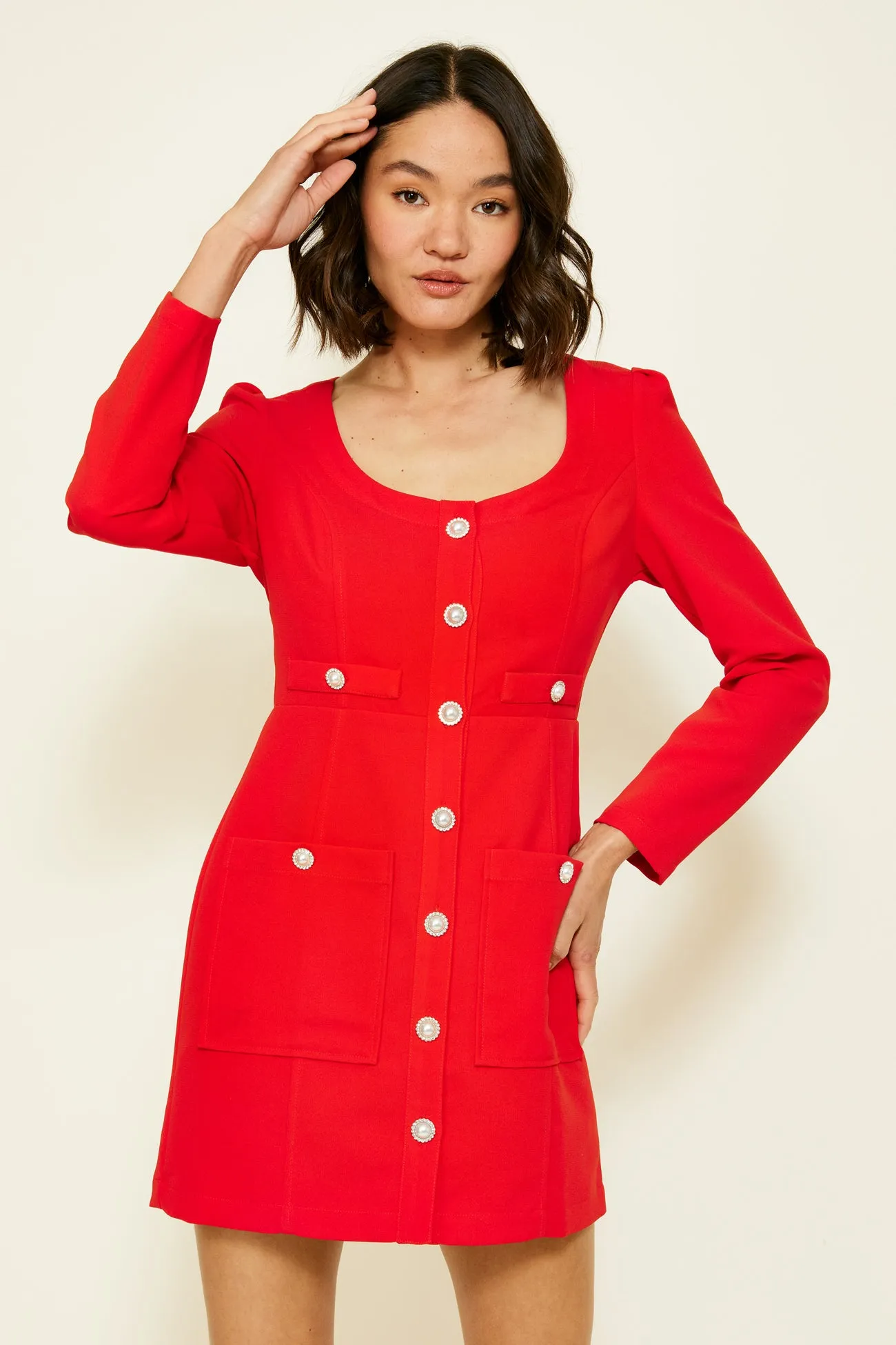 PHILLIPA MINI DRESS sold by Line & Dot product image thumbnail 2