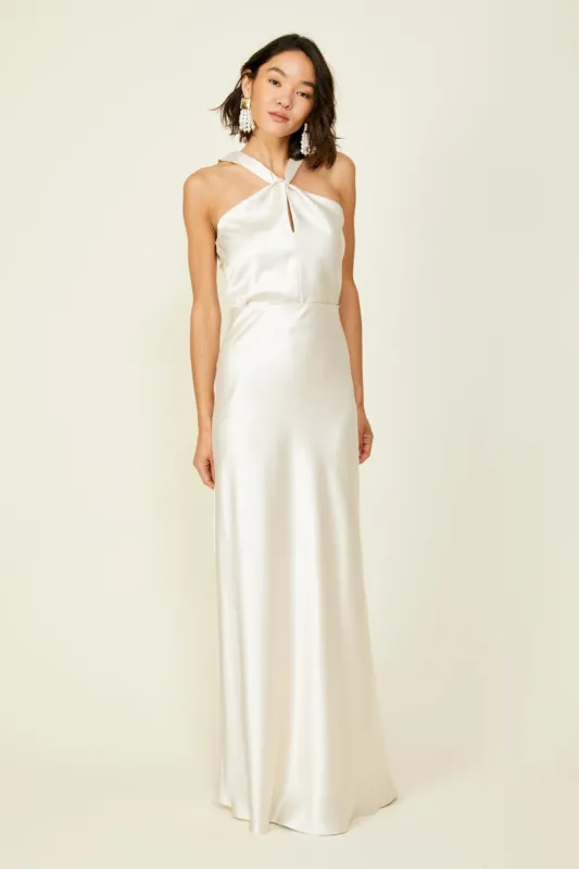 Dreamer Maxi Skirt (Ivory) sold by Line & Dot