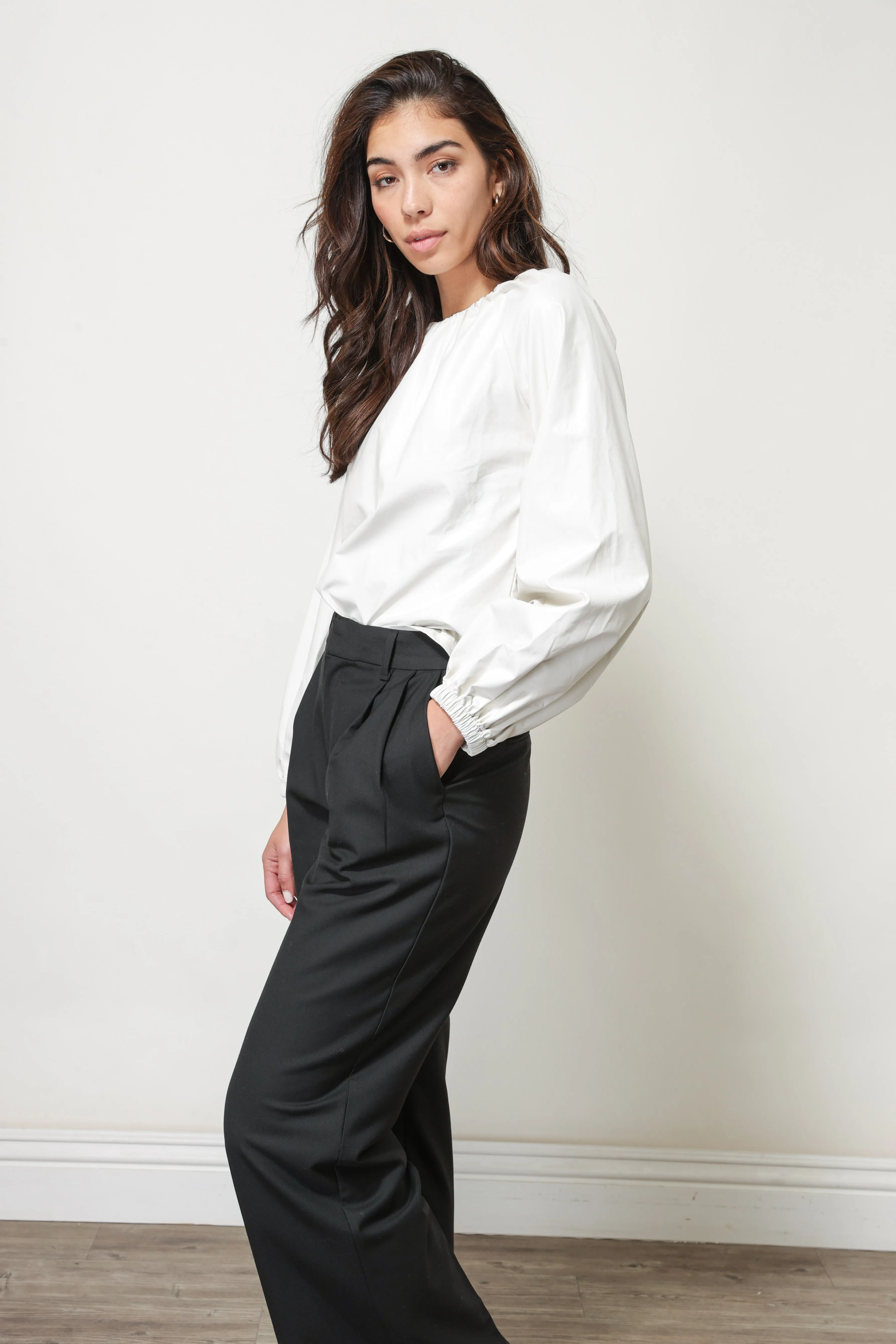 JULES BLOUSE TOP sold by Line & Dot