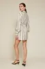 FREDDIE STRIPE MINI DRESS sold by Line & Dot