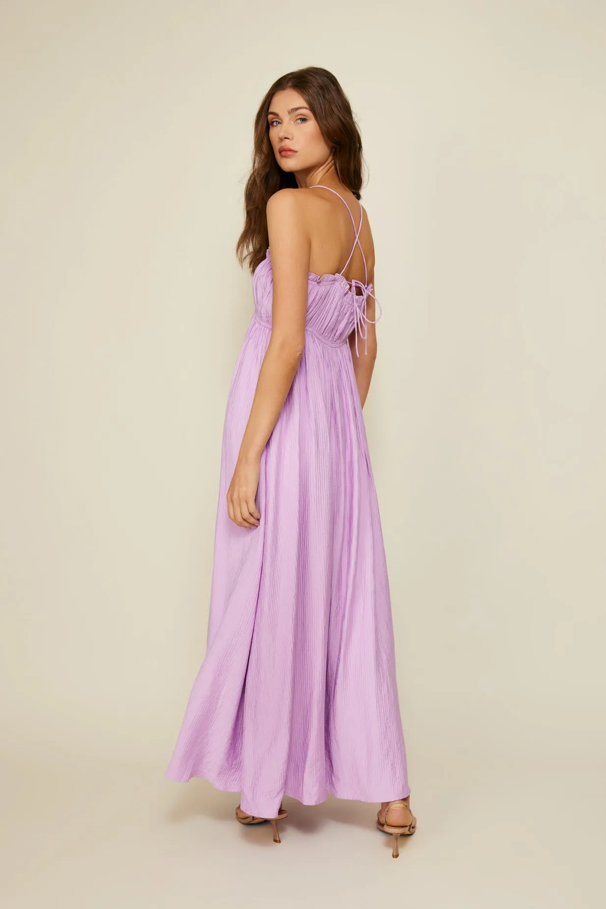 LYLAC MAXI DRESS sold by Line & Dot product image thumbnail 5