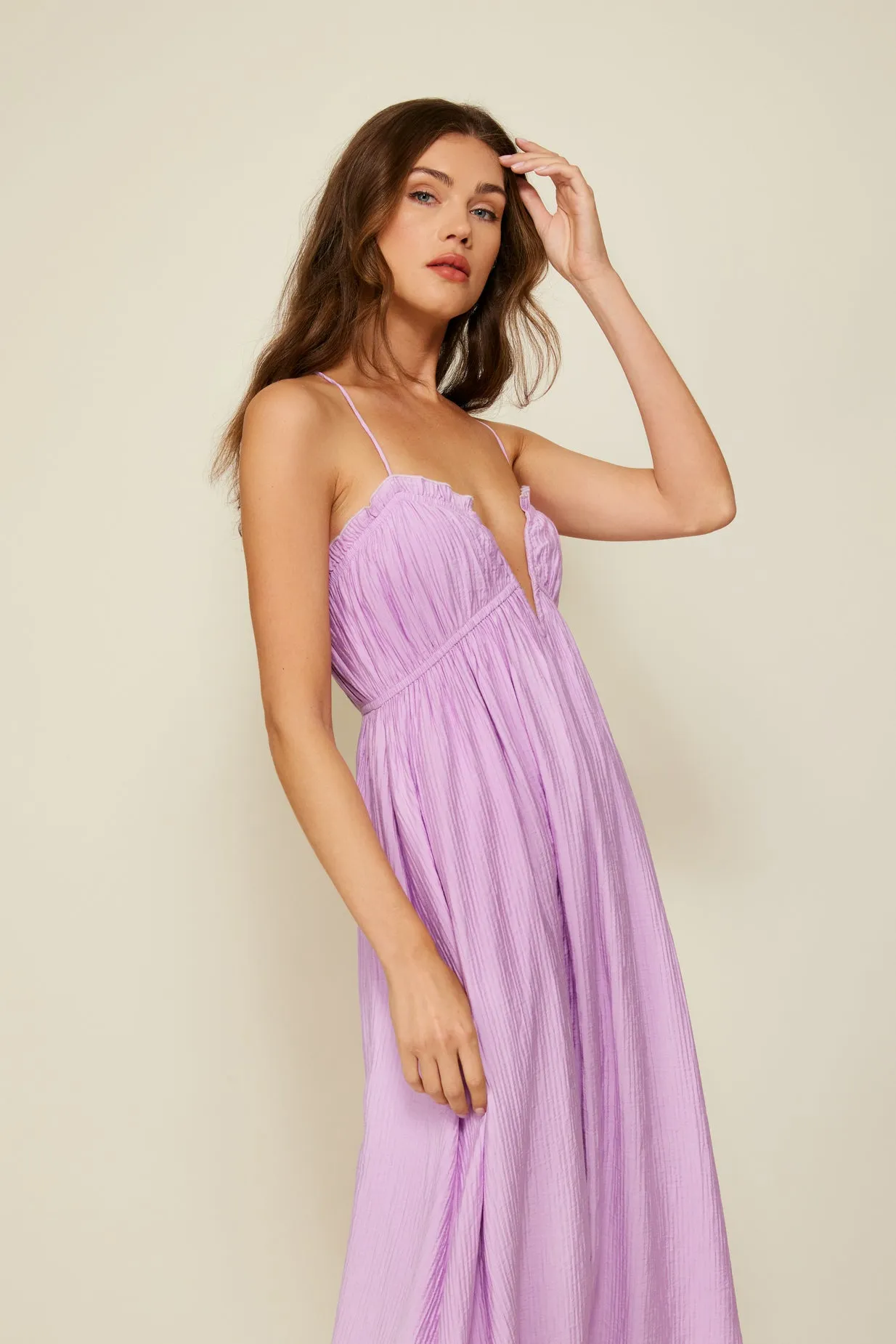 LYLAC MAXI DRESS sold by Line & Dot product image thumbnail 4