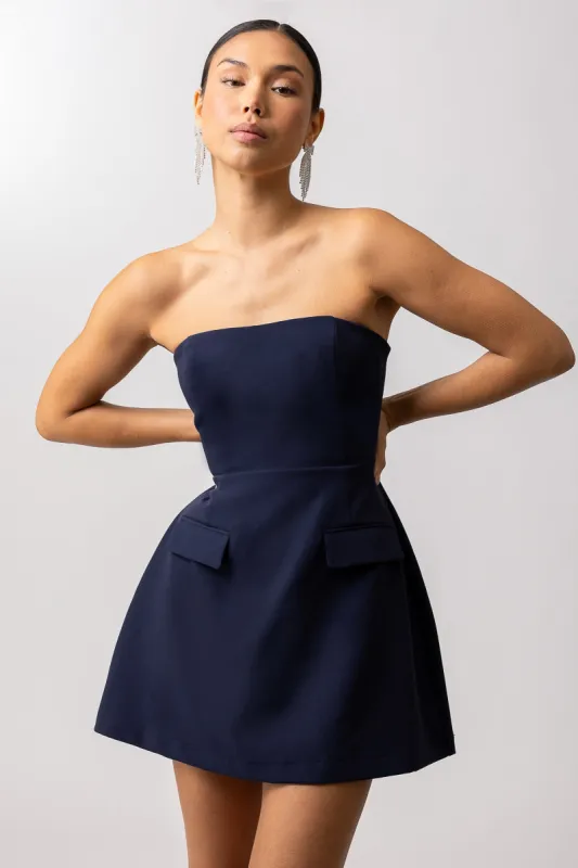 HUSTON MINI DRESS sold by Line & Dot