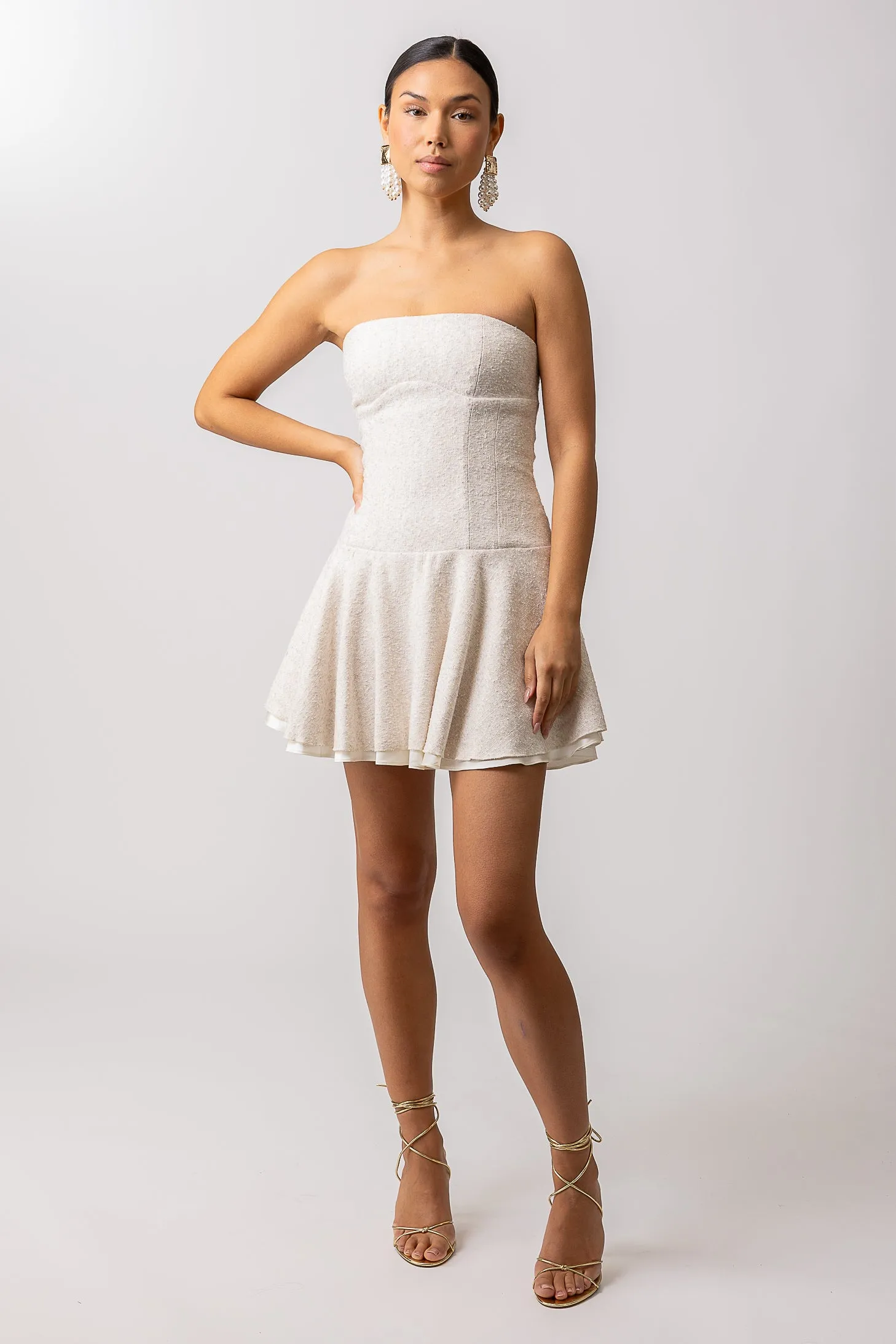 ADDIE MINI DRESS sold by Line & Dot