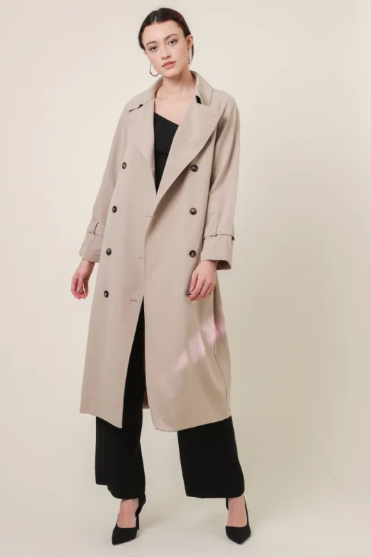 PEYTON TRENCH COAT made by Line & Dot