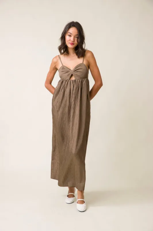 UNA MIDI DRESS sold by Line & Dot