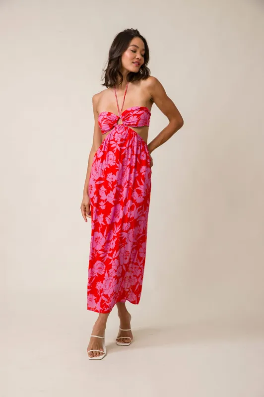 JENNIE CUT OUT DRESS sold by Line & Dot