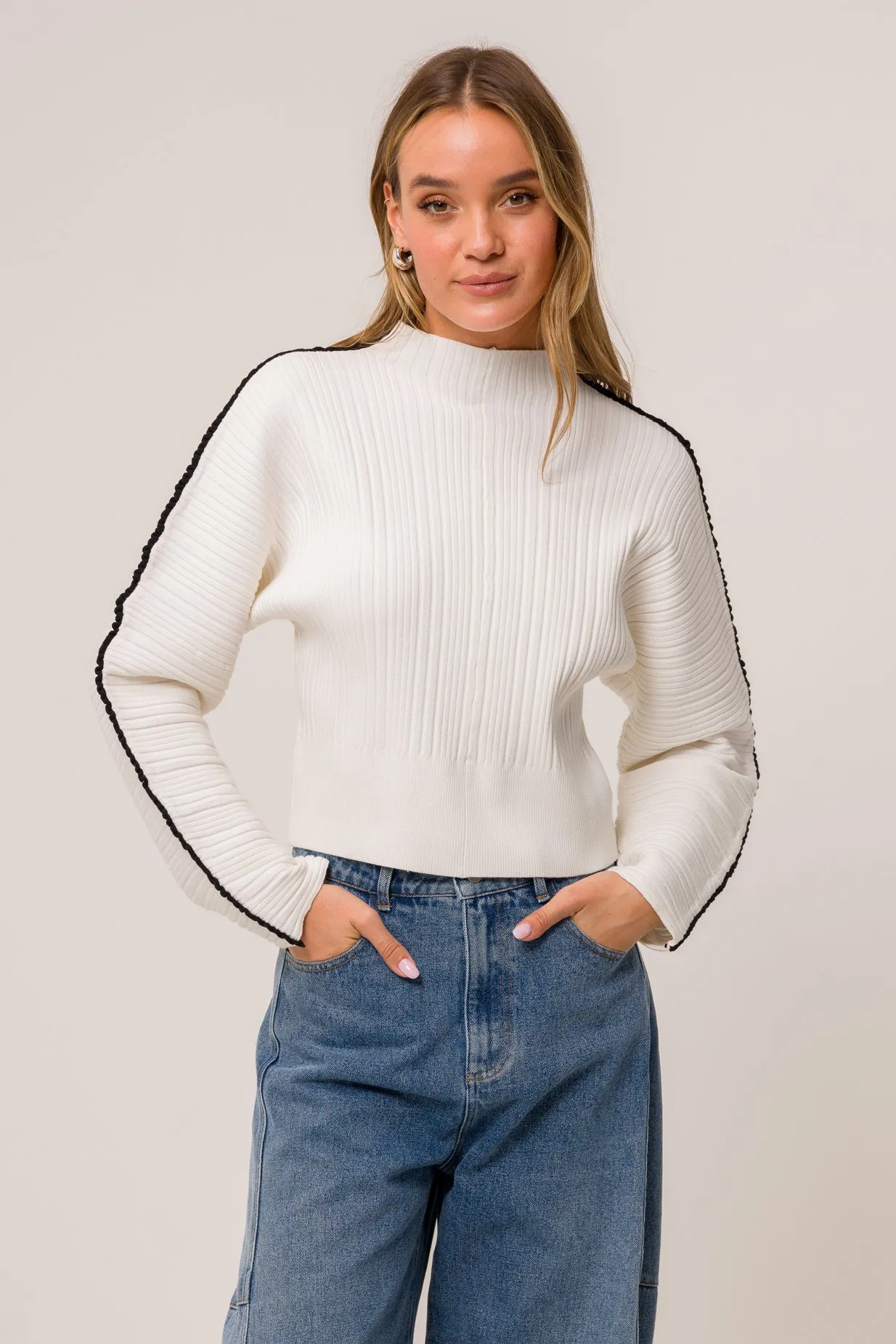 VINCENT SWEATER sold by Line & Dot