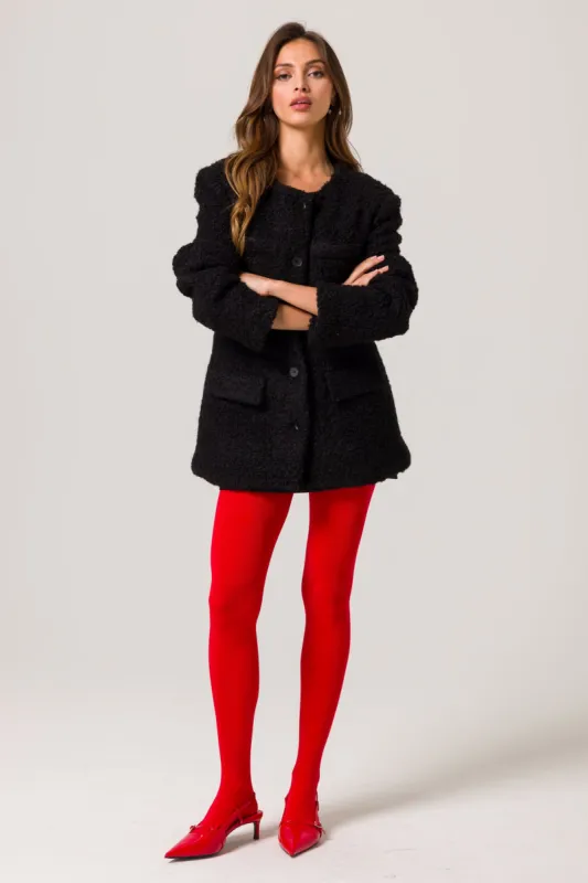 ANGIE SHEARLING JACKET sold by Line & Dot