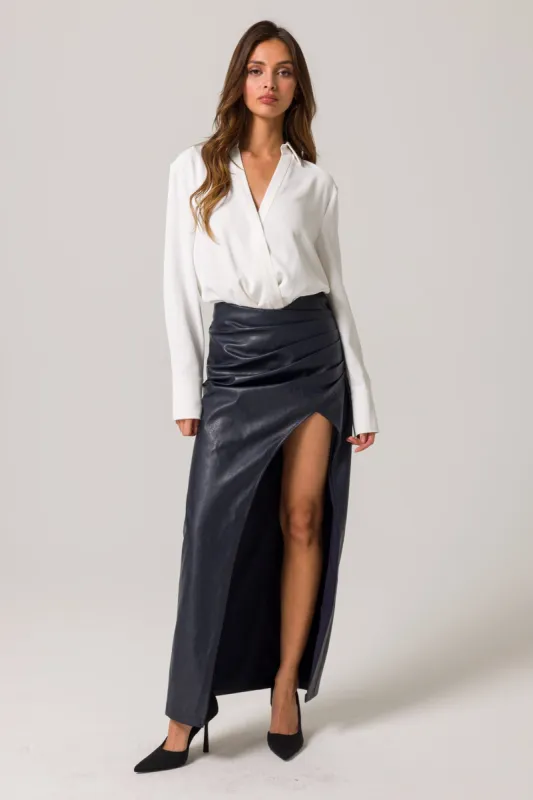 HANSEN MAXI SKIRT sold by Line & Dot