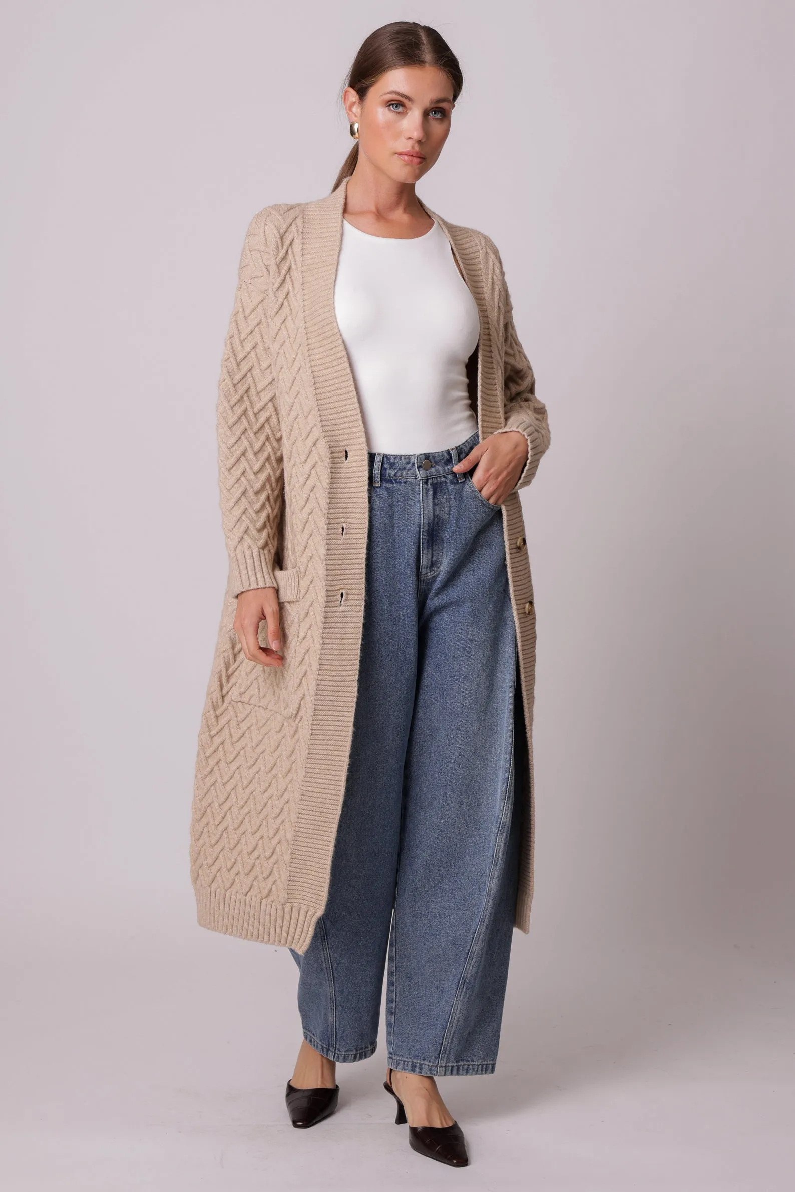 EMBERLY CARDIGAN sold by Line & Dot