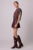 KEIKO PLEATED SKIRT sold by Line & Dot