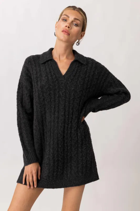 EZRA SWEATER DRESS sold by Line & Dot