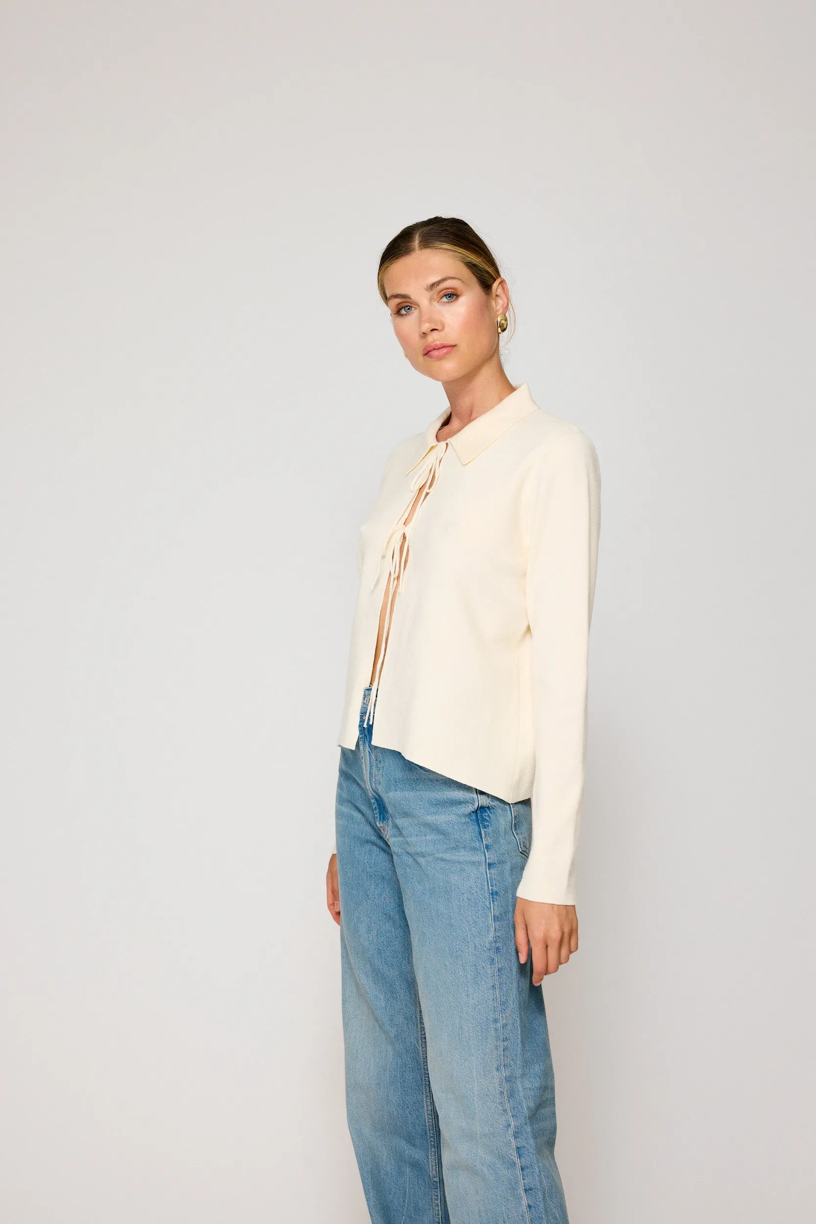 ANOUK TIED DETAILED SWEATER TOP sold by Line & Dot product image thumbnail 3