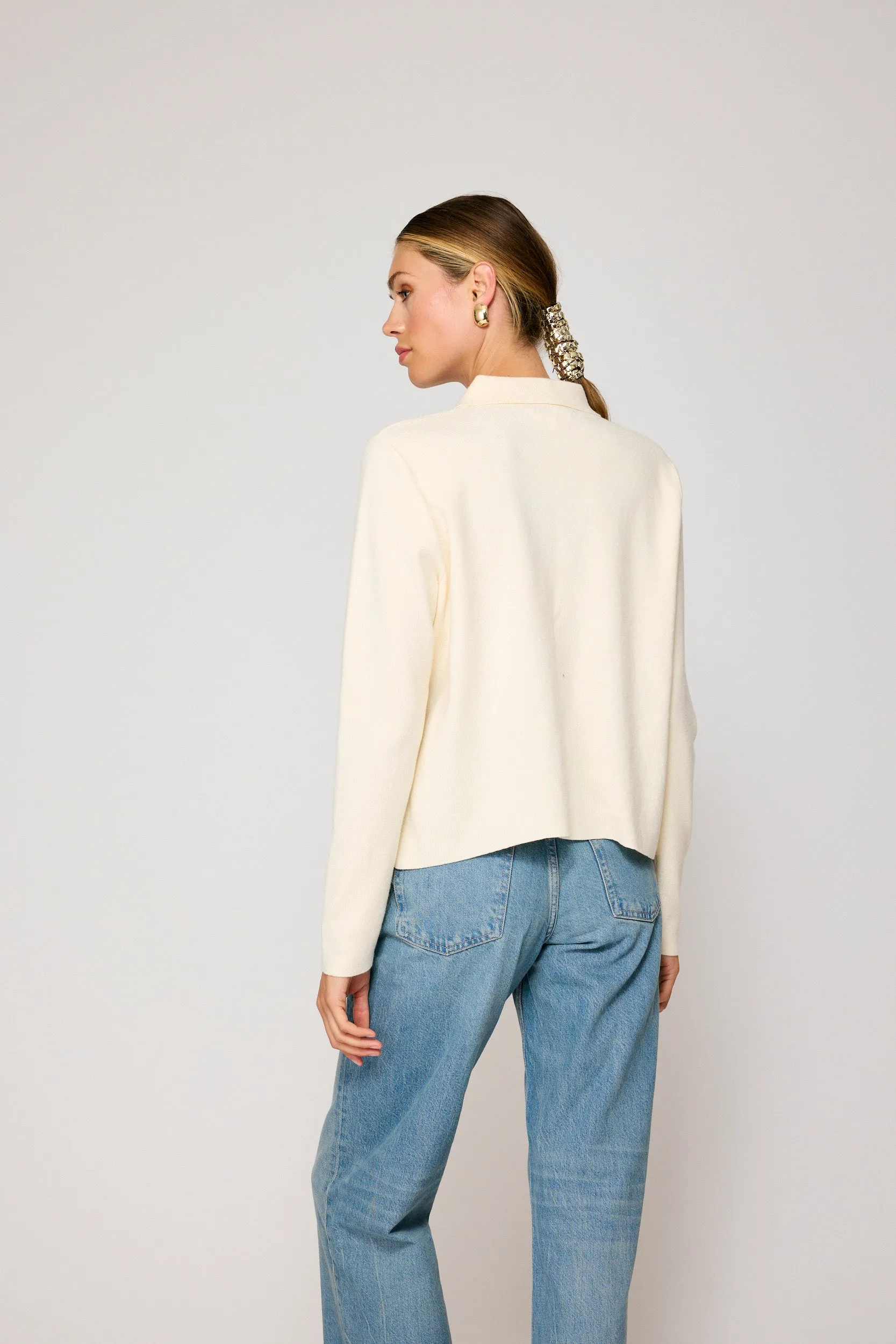 ANOUK TIED DETAILED SWEATER TOP sold by Line & Dot product image thumbnail 4