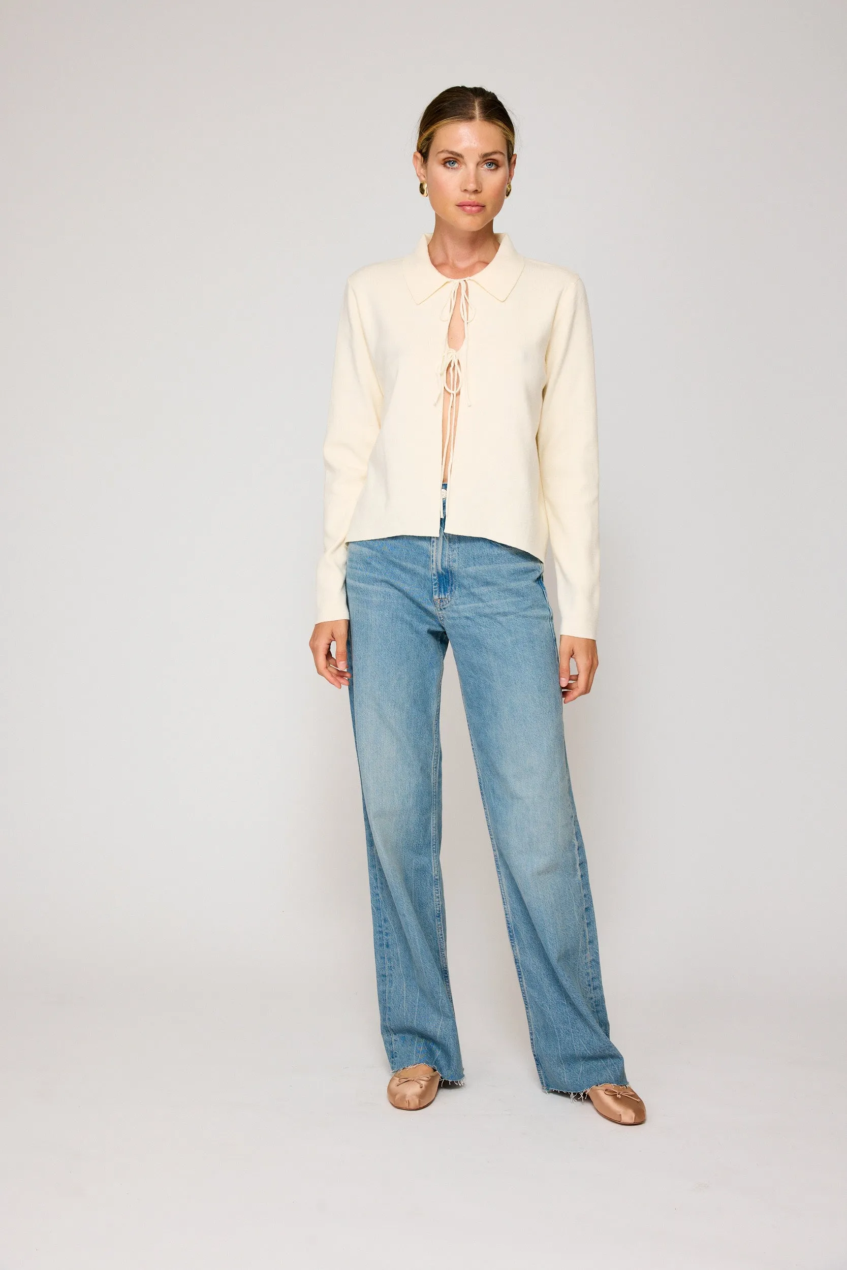 ANOUK TIED DETAILED SWEATER TOP sold by Line & Dot product image thumbnail 2