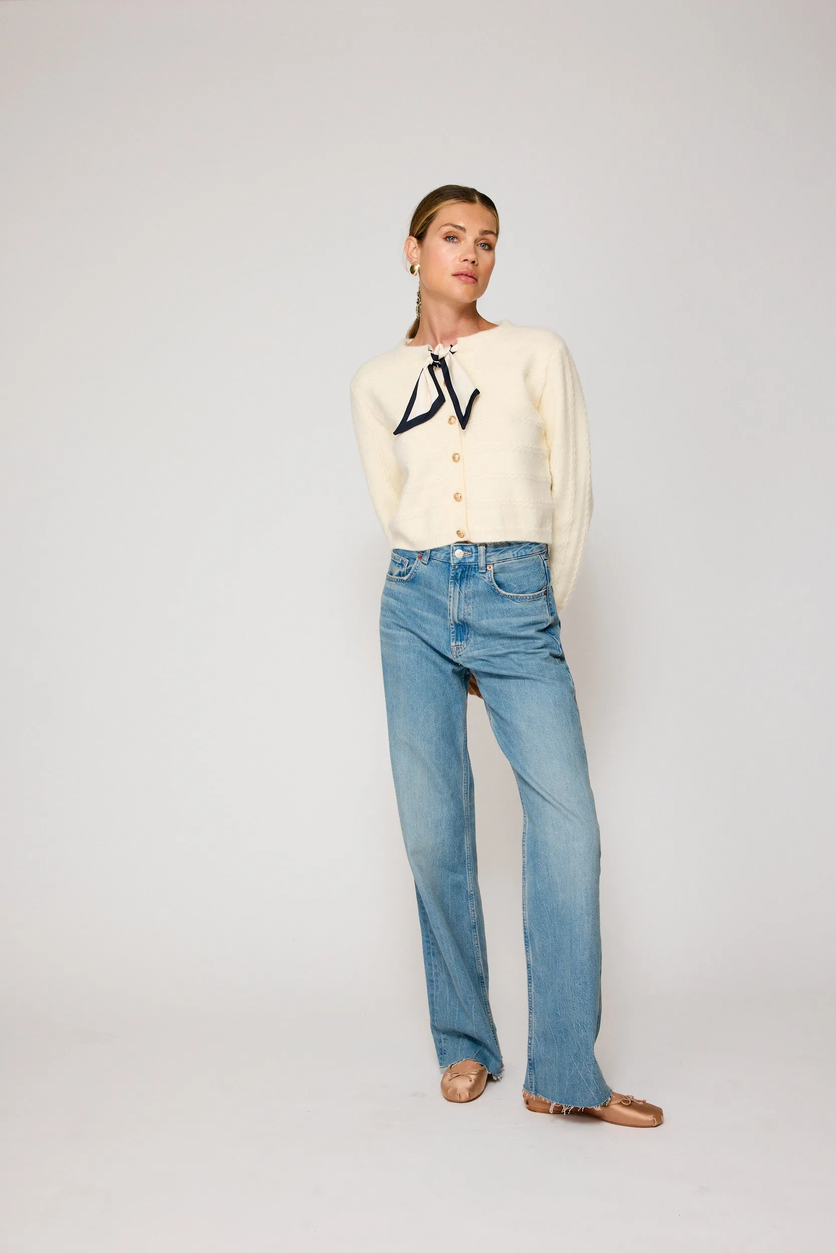 AGNES SCARF SWEATER sold by Line & Dot product image thumbnail 2