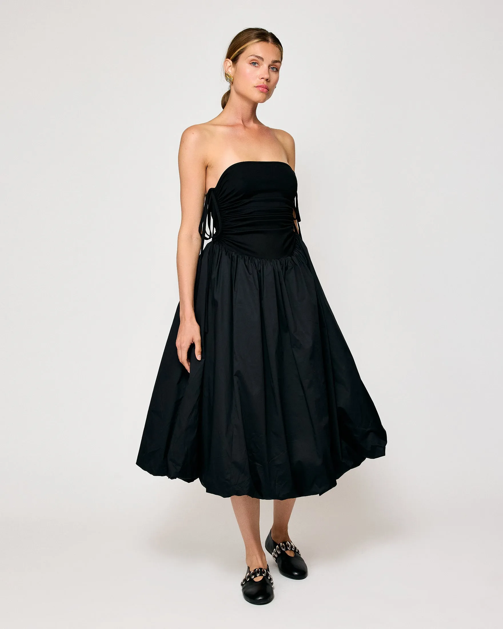 LIANNA MIX-MEDIA DRESS sold by Line & Dot product image thumbnail 3