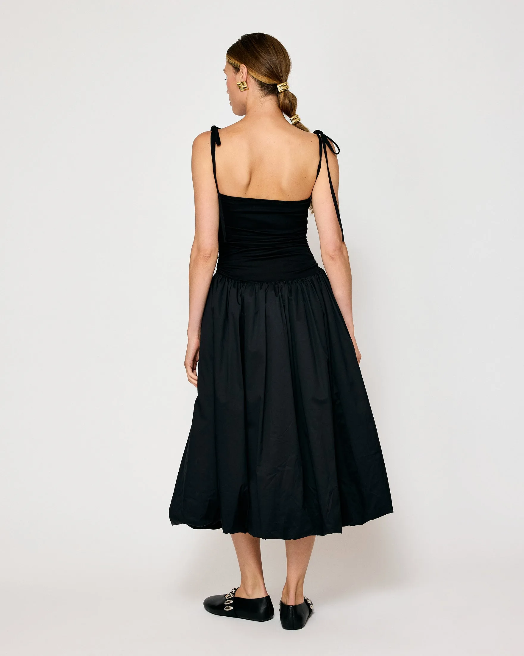 LIANNA MIX-MEDIA DRESS sold by Line & Dot product image thumbnail 5