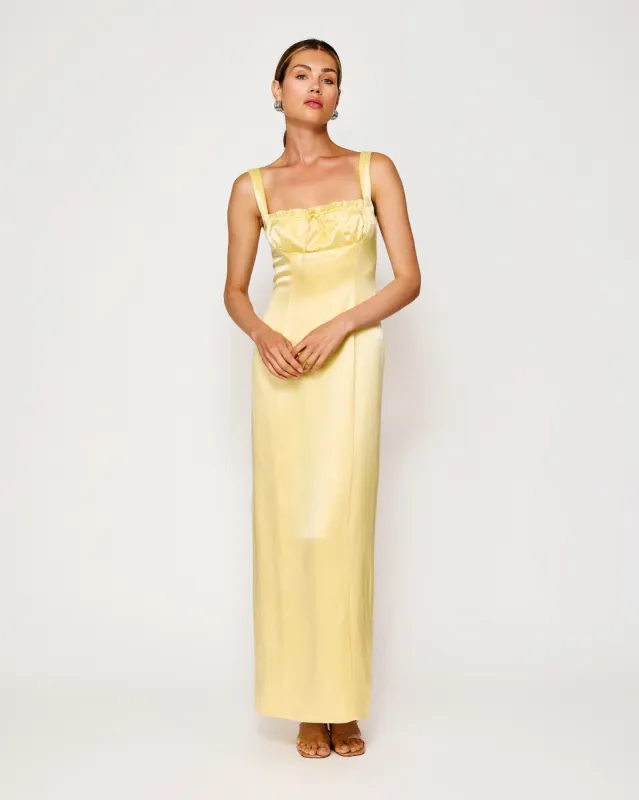 LIMONE MAXI DRESS sold by Line & Dot