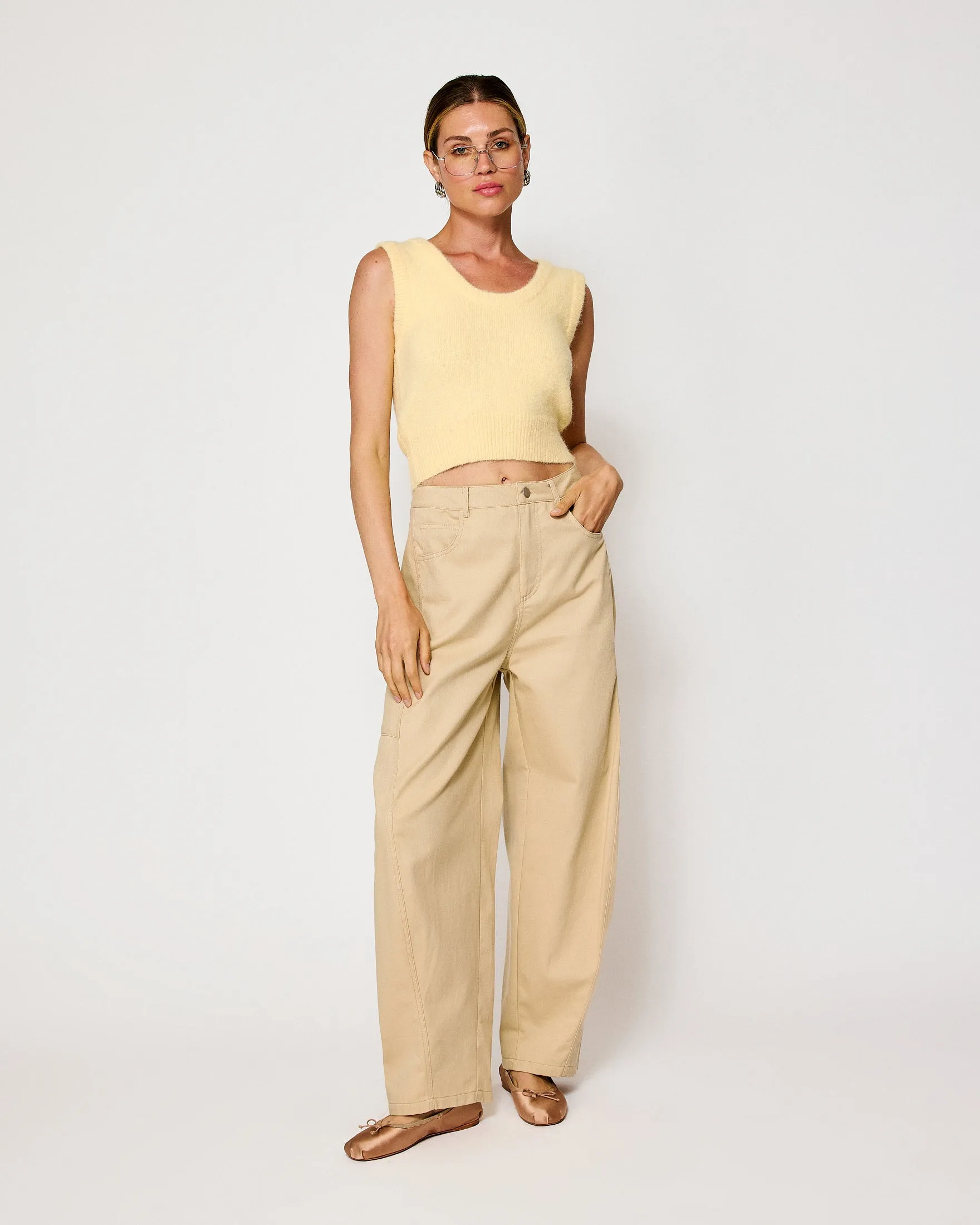 LEONIS SWEATER VEST sold by Line & Dot