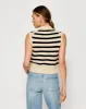 MIRI STRIPED SWEATER VEST sold by Line & Dot
