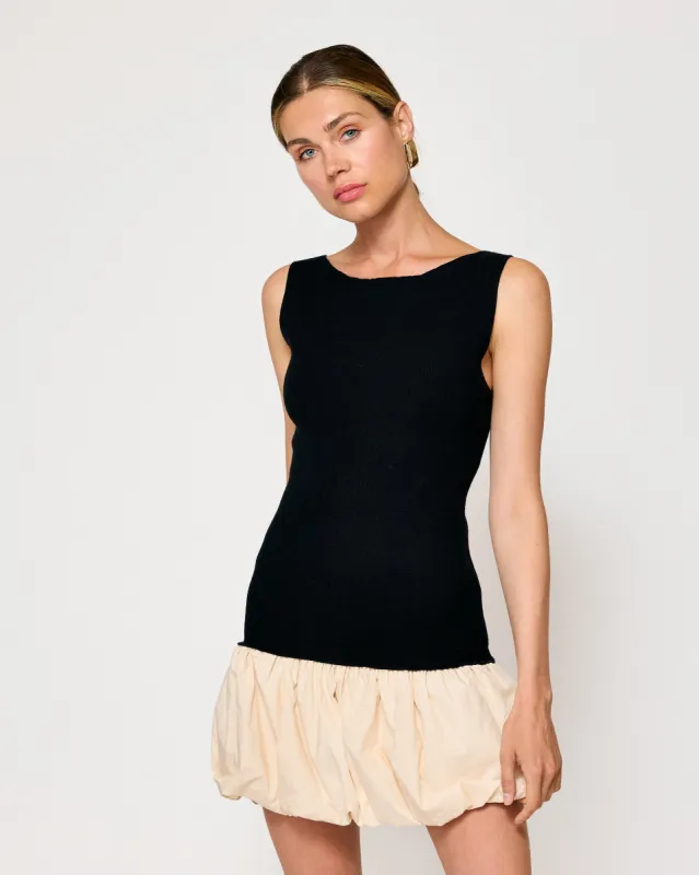 CELLA COMBINATION MINI DRESS sold by Line & Dot