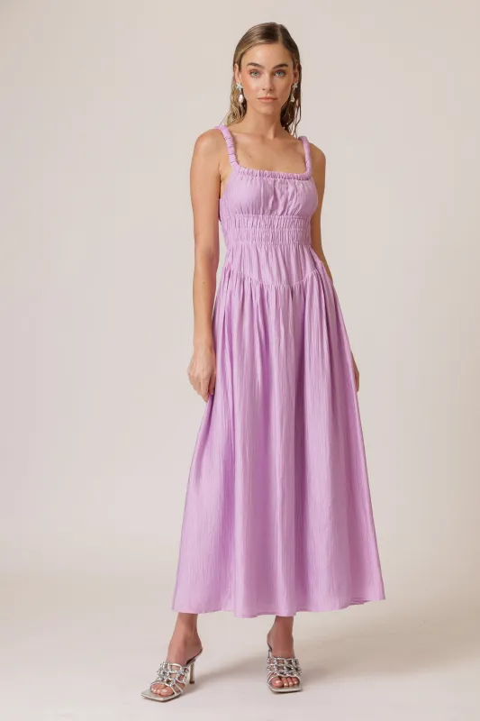 LORENZO  MIDI DRESS sold by Line & Dot