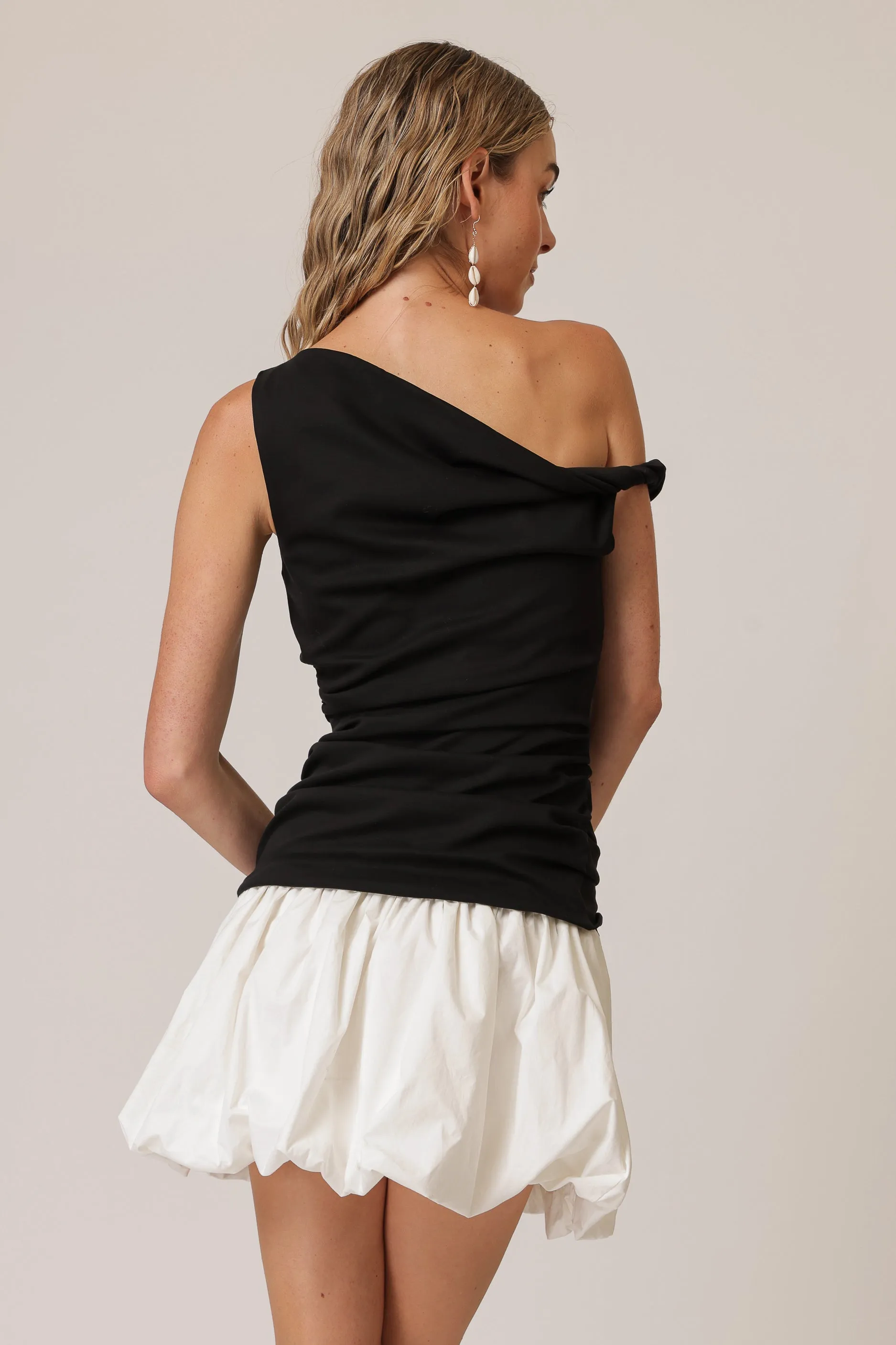 WESLEY MIX-MEDIA MINI DRESS sold by Line & Dot product image thumbnail 5